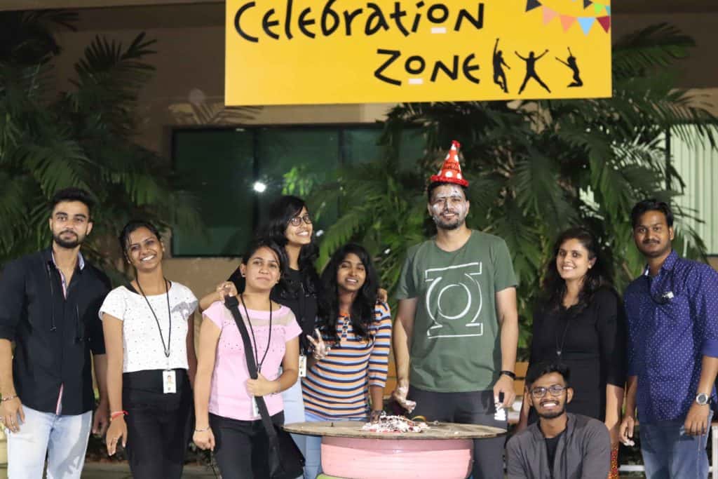 Celebration Zone in infosys sez hyderabad campus