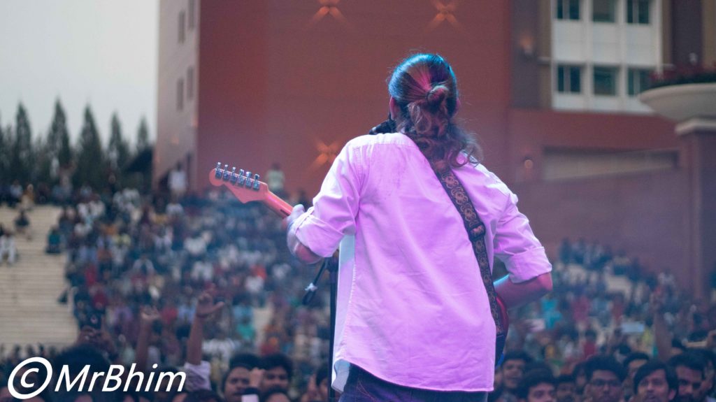 Concert at infy hyd sez campus