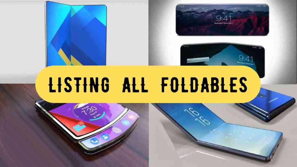 list of foldable phones